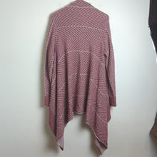 Load image into Gallery viewer, LOGO Boho Coastal Cowgirl Longline Cardigan Women's Large