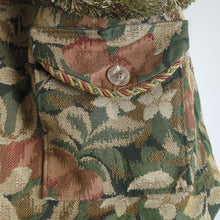 Load image into Gallery viewer, XL Upcycled Granola Girl Goblincore Tapestry Tote Bag Overnight Bag Fringe