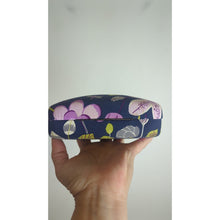 Load image into Gallery viewer, VERA BRADLEY Oversized Clamshell Glass Case Birds, Flowers Dragonflies