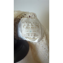 Load image into Gallery viewer, Ski Lodge Minimalist Cozy Waffle Knit Zip Wool Blend Cardigan Women's M*