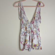 Load image into Gallery viewer, Floral Boho Romper Loungewear Athleisure Women's Small