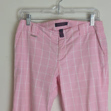 Load image into Gallery viewer, Lauren Ralph Lauren Black Label Petite Capri Pink Plaid Pants 2P*