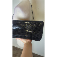 Load image into Gallery viewer, Vintage 70's Slinky Beaded Crossbody Shoulder Bag Evening Classic