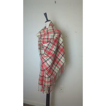 Load image into Gallery viewer, J.Crew Holiday Preppy Tartan Plaid Shawl Scarf Wrap One size