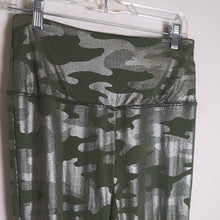 Load image into Gallery viewer, Zenergy So Slimming Camo Foil Leggings Pants Olive