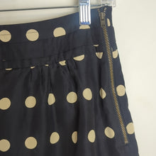 Load image into Gallery viewer, Festival Scalloped Polkadot Mini Skirt Cotton & Silk Women's Size 4