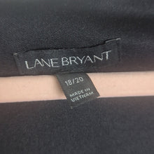 Load image into Gallery viewer, Whimsical Fairy Fit & Flare Dress Black Iridescent Flowers Women's 18/20