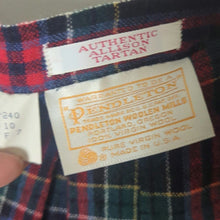 Load image into Gallery viewer, VTG 1970's Pendleton Allison Tartan Virgin Wool Skirt & Scarf Small