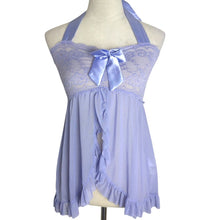 Load image into Gallery viewer, Y2k Coquette Soft Girl Lace Sheer Top/Lingerie Size Large