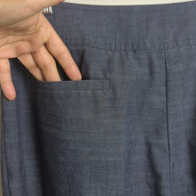 Load image into Gallery viewer, Minimalistic Grey Wide Straight Leg Pants Women's Size 12