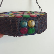 Load image into Gallery viewer, Women's Boho Round Coin Beaded Colorful Crossbody Bag