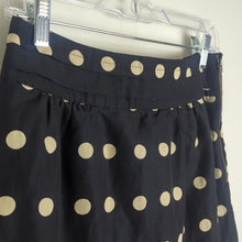 Load image into Gallery viewer, Festival Scalloped Polkadot Mini Skirt Cotton & Silk Women's Size 4