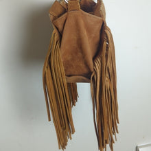 Load image into Gallery viewer, Y2K Suede Boho Western Tassel Crossbody Bag
