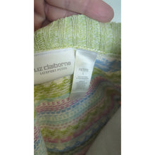 Load image into Gallery viewer, Vintage Spring Green Fair Isle Cotton Soft Girl Full-Zip Cardigan Sweater PL