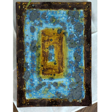 Load image into Gallery viewer, Wabi-Sabi Inspired Studio Pottery Platter Handmade Sculptural Ceramic Art Organic Modern 11x8