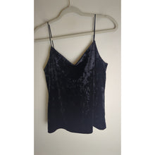 Load image into Gallery viewer, Dark Romantic Crush Black velvet Cami Women's Size XS/S