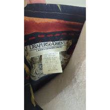 Load image into Gallery viewer, Vintage Zip-Up Lightweight Jacket Fall Moody Motif Women's Oversized Medium