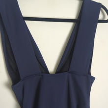 Load image into Gallery viewer, J.Crew Plunge V-Neck One Piece Swimsuit Navy Women's Size 8