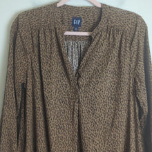Load image into Gallery viewer, Boho Leopard Print Dress with Pockets Women's Size Medium