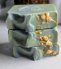 Load image into Gallery viewer, Rosemary Mint Goat Milk Soap Bar 4.5 oz Essential Oils Rosemary & Spearmint