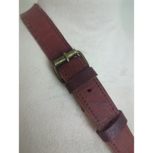 Load image into Gallery viewer, Vintage Collegiate Leather Messenger Bag Crossbody Western Traveler