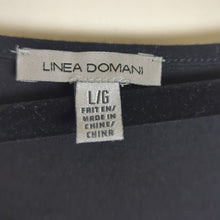 Load image into Gallery viewer, Patchwork Art to Wear Stretch Asymmetrical Pull-Over Tunic Women Size Large