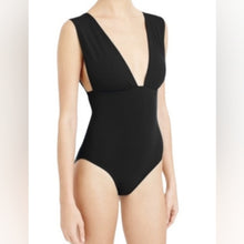 Load image into Gallery viewer, J.Crew Plunge V-Neck One Piece Swimsuit Navy Women's Size 8