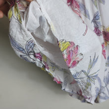 Load image into Gallery viewer, Floral Boho Romper Loungewear Athleisure Women's Small