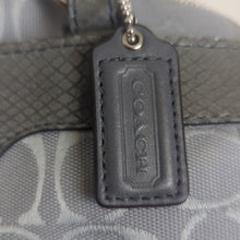 Load image into Gallery viewer, Coach F16542 Penelope Gray Signature Canvas Turnlock Satchel Tote