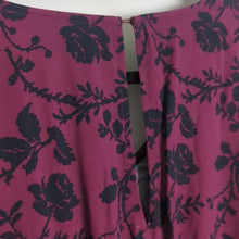 Load image into Gallery viewer, NWT Burgundy & Black Jumper Drawstring Elastic Waist Pockets Women's Small