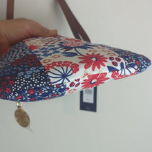 Load image into Gallery viewer, NWT Tommy Hiflinger Cottage Floral Crossbody Athleisure Bag With Charm