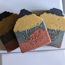 Load image into Gallery viewer, Gift Mystery boxes!!! Includes 2 Handcrafted Soaps, 1 Lotion or Body Butter,1 Lip Butter, 1 Soap Saver Bag!! $50 value!