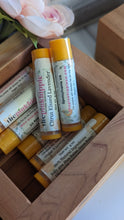 Load image into Gallery viewer, Lip Butter .4 oz Lightly Scented  Peppermint & Citrus Kissed Lavender
