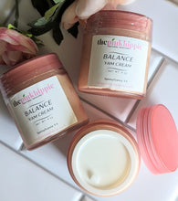 Load image into Gallery viewer, Balance Yam Cream Wild Yam Green Tea & Red Raspberry Leaf Happy Essential Oils