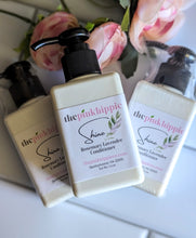 Load image into Gallery viewer, Natural Shine Hair Conditioner 3.4 oz Pump BPA Free Bottle Rosemary Lavender Essential Oils Collection Hair Care