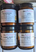 Load image into Gallery viewer, Pure Beeswax Candles - Petroleum free ! Amber Glass 9 oz jars