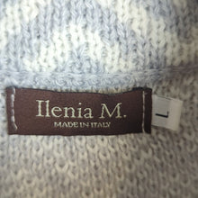 Load image into Gallery viewer, Made in Italy Ilenia M. Wool Blend Midi Sweater Coat/ Cardigan Women's Large