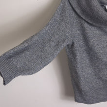 Load image into Gallery viewer, Minimalist Boxy Cowl Neck Sweater Wool Blend Women's Oversized Small