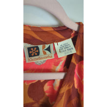 Load image into Gallery viewer, VTG 60's Hawaiian Kamehameha Pullover Top Women's Size Medium