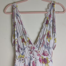 Load image into Gallery viewer, Floral Boho Romper Loungewear Athleisure Women's Small