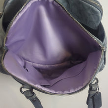 Load image into Gallery viewer, Coach F16542 Penelope Gray Signature Canvas Turnlock Satchel Tote