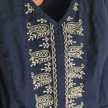 Load image into Gallery viewer, Boho Folk Casual Resort Midi Embroidered A-line Dress Women's 18w