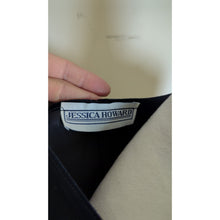 Load image into Gallery viewer, Vintage Whimsigoth Dark Navy Velvet Maxi Dress Women's Medium