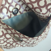 Load image into Gallery viewer, Coach "Leah" Coated Canvas Hobo Large Crossbody Tote Bag Two Bag Charms