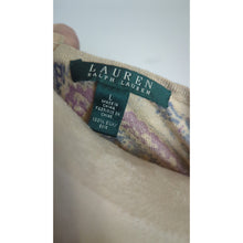 Load image into Gallery viewer, Silk Quite Money Vintage Inspired Paisley Pullover Knit Top Large