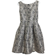 Load image into Gallery viewer, Fit & Flare Metallic Floral Formal Dress Girls Size 7/8