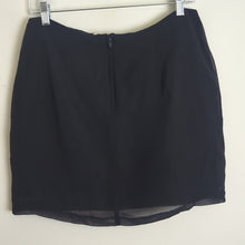 Load image into Gallery viewer, Festival Beaded Sequenced Embroidered Mini Skirt Women's Size 10