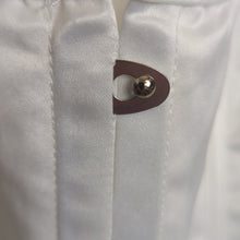 Load image into Gallery viewer, Pretty Little Thing White Corset Top Metal Clasp Closure Women's Size 10