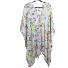 Load image into Gallery viewer, Fairycore Floral Lightweight Sheer Kimono Cardigan Women's S/M