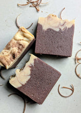 Load image into Gallery viewer, Morning Cocoa Handcrafted 4.0 oz Goat Milk & Tallow Luxury Soap Cocoa with Coconut Cream